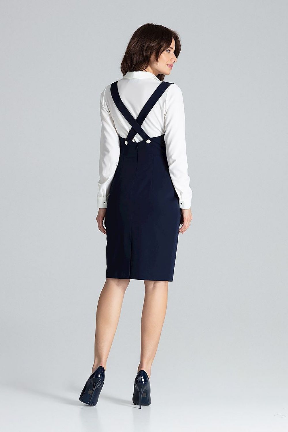 Sukienka Model L039 Navy - Lenitif 