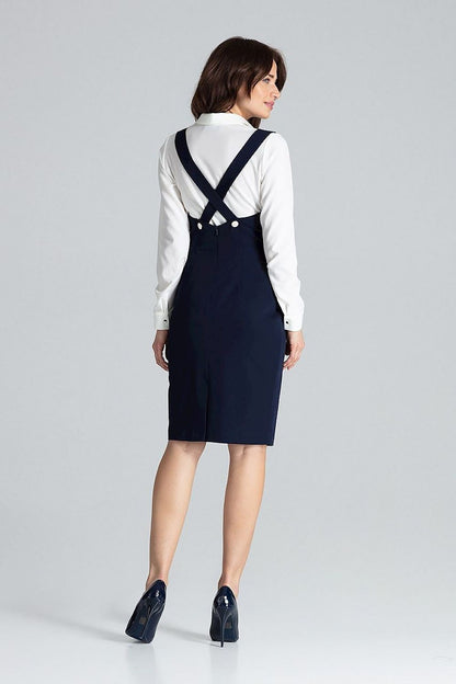  Sukienka Model L039 Navy - Lenitif 