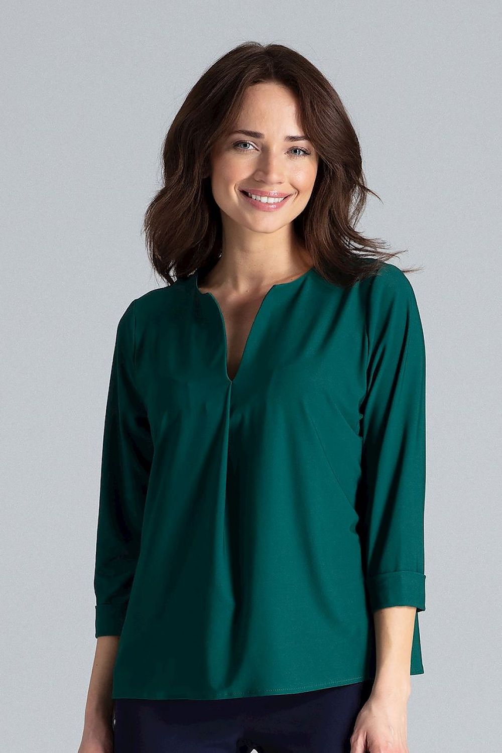   Bluzka Model L035 Green - Lenitif 