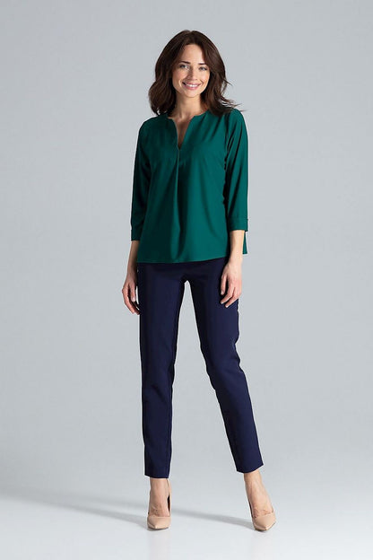   Bluzka Model L035 Green - Lenitif 