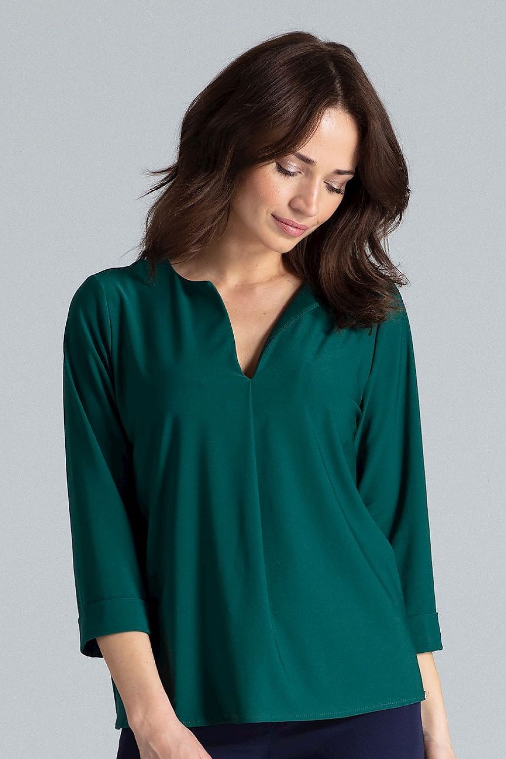   Bluzka Model L035 Green - Lenitif 