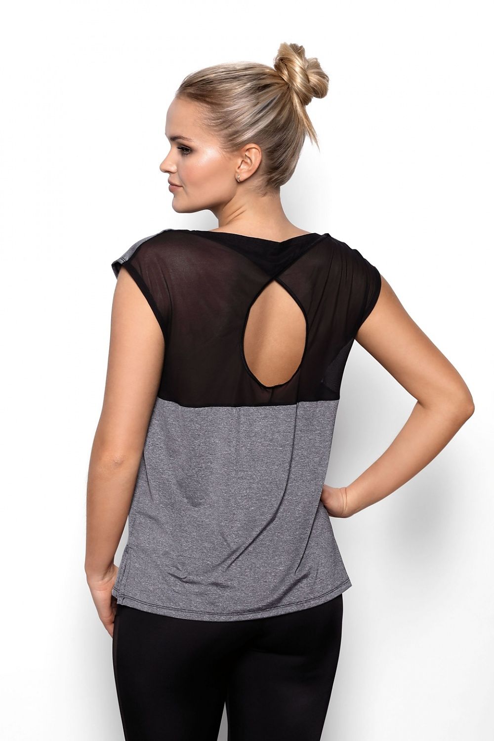   Koszulka Fit Model Aida Grey - Eldar 