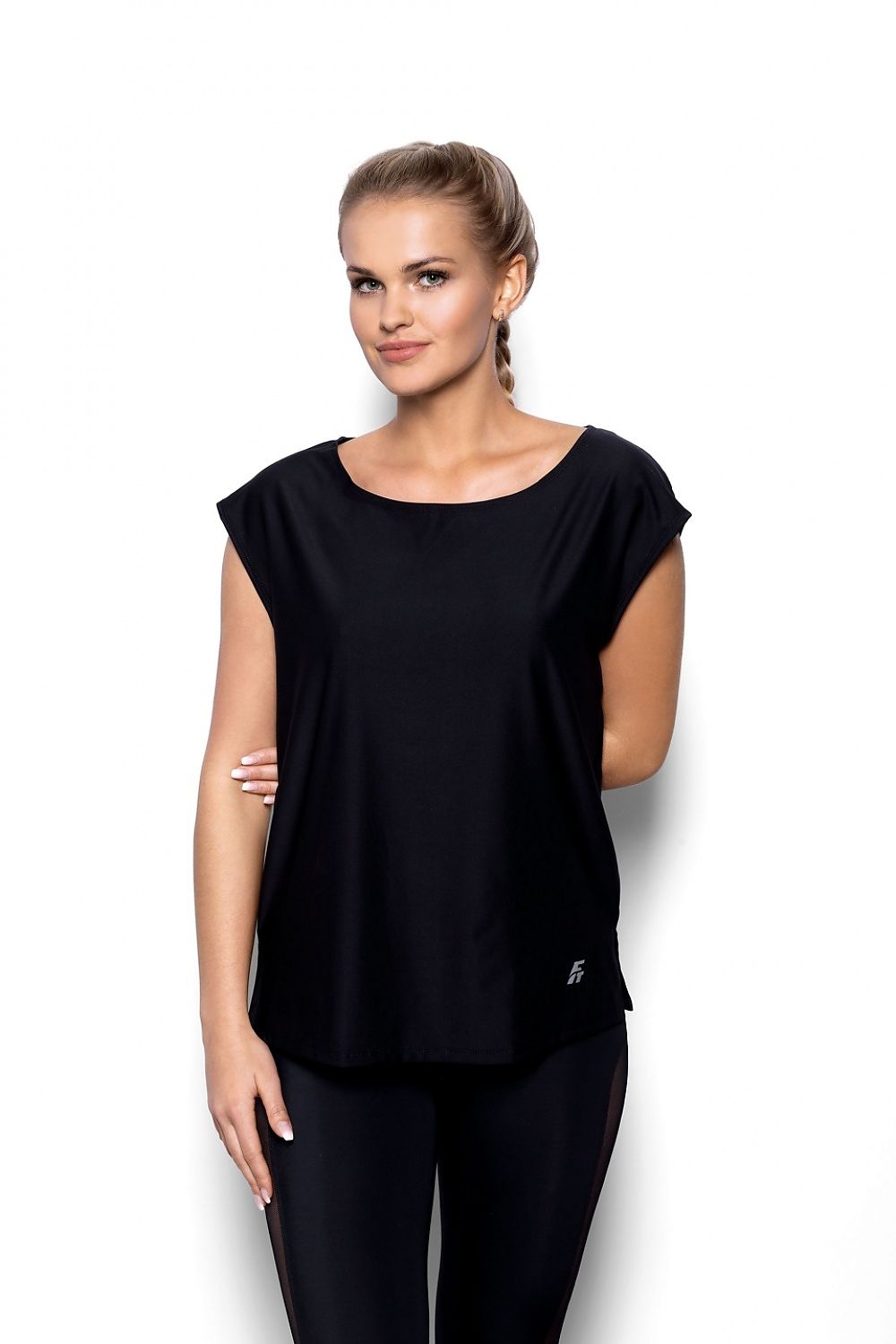  Koszulka Fit Model Aida Black - Eldar 