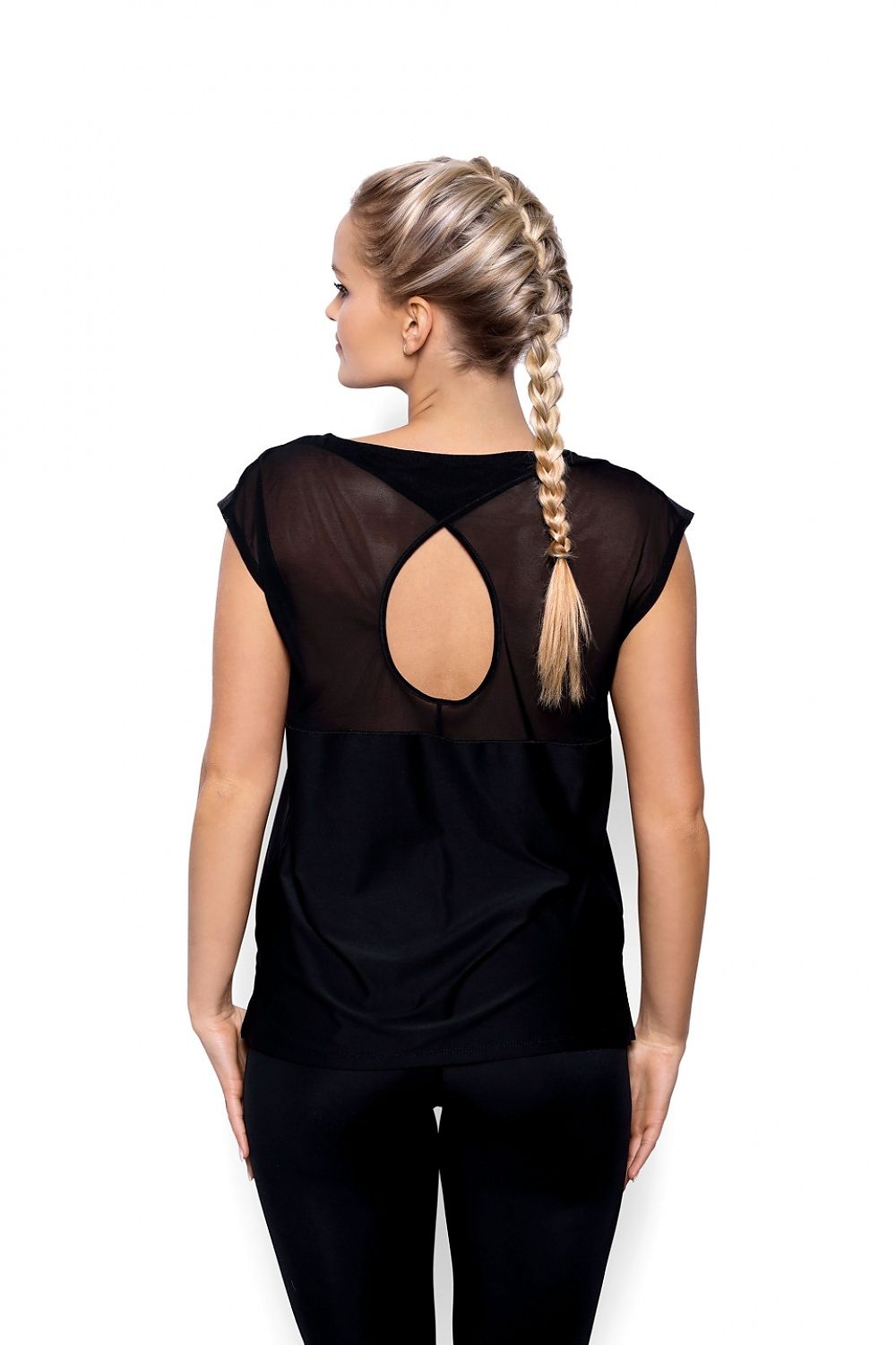   Koszulka Fit Model Aida Black - Eldar 