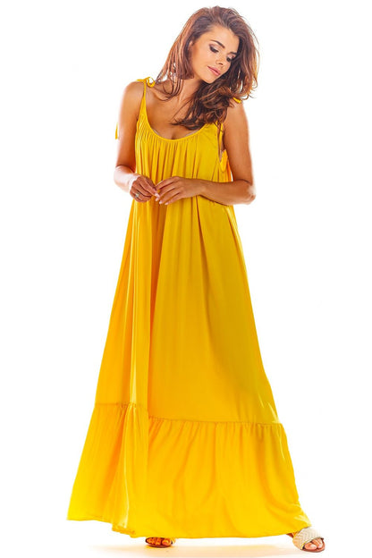  Sukienka Model A307 Yellow - awama 