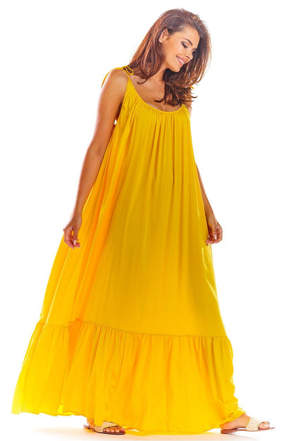  Sukienka Model A307 Yellow - awama 