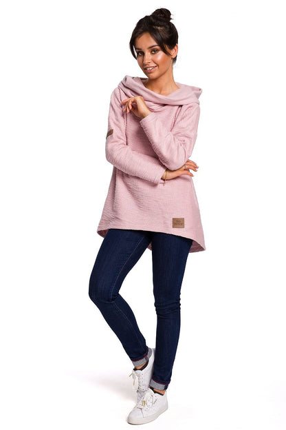   Bluza Damska Model B131 Powder Pink - BeWear 