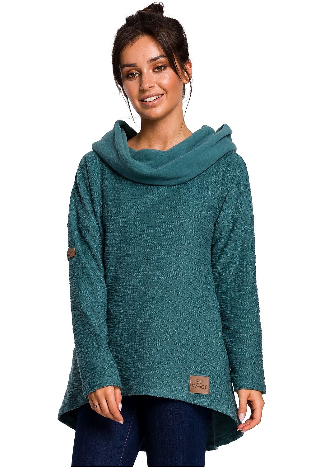   Bluza Damska Model B131 Turkus - BeWear 