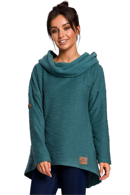   Bluza Damska Model B131 Turkus - BeWear 