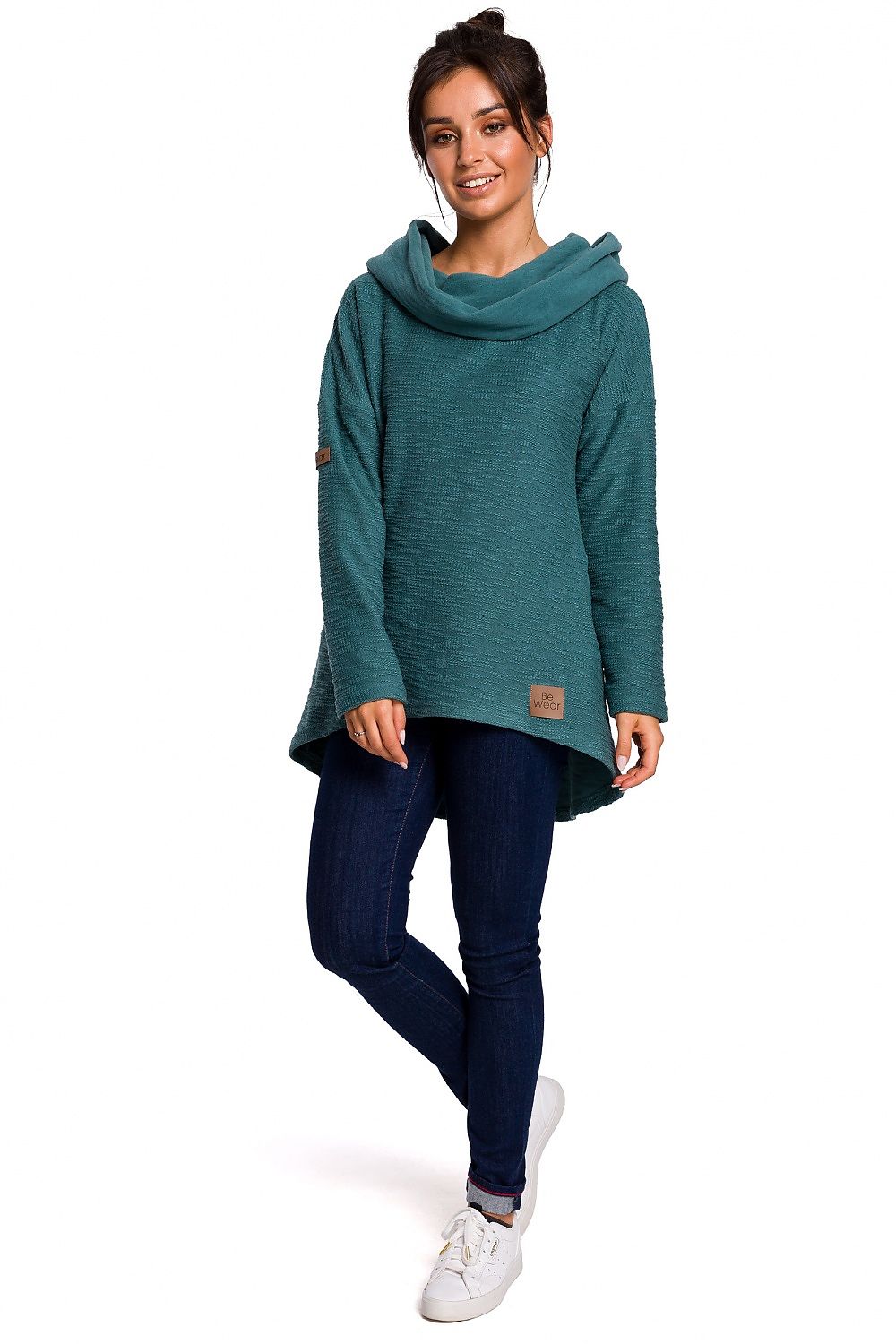   Bluza Damska Model B131 Turkus - BeWear 