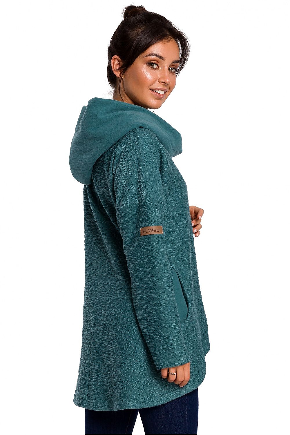   Bluza Damska Model B131 Turkus - BeWear 