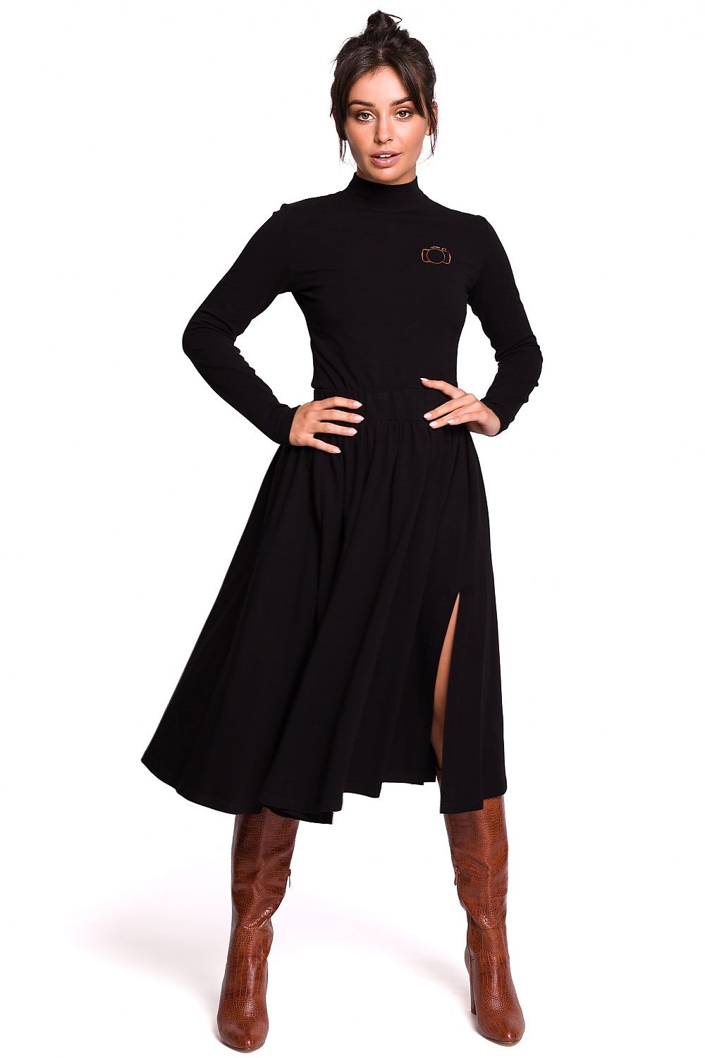  Spódnica Model B130 Black - BeWear 