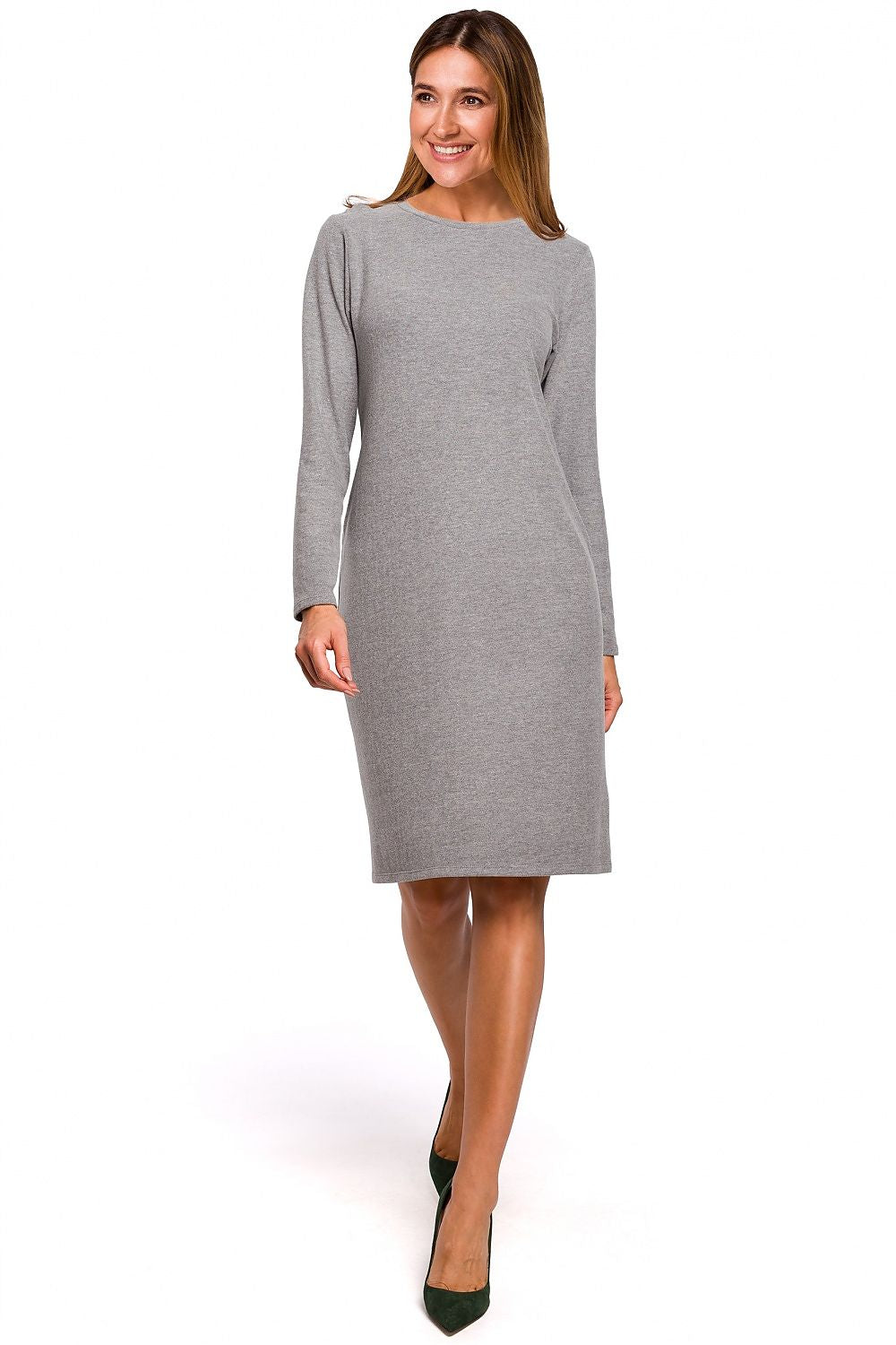  Sukienka Model S178 Grey - Stylove 