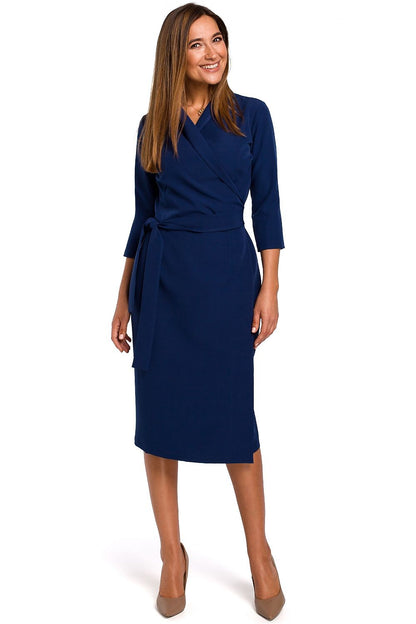  Sukienka Model S175 Navy - Stylove 