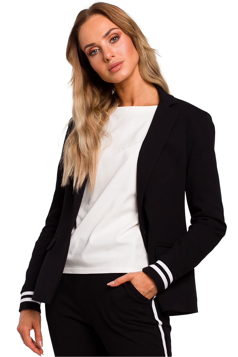   Żakiet Model MOE459 Black - Moe 