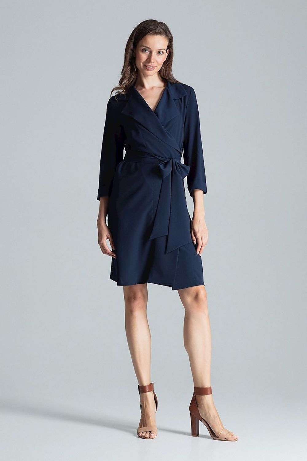  Sukienka Model M680 Navy - Figl 