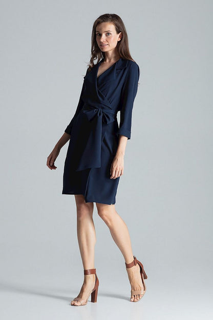  Sukienka Model M680 Navy - Figl 