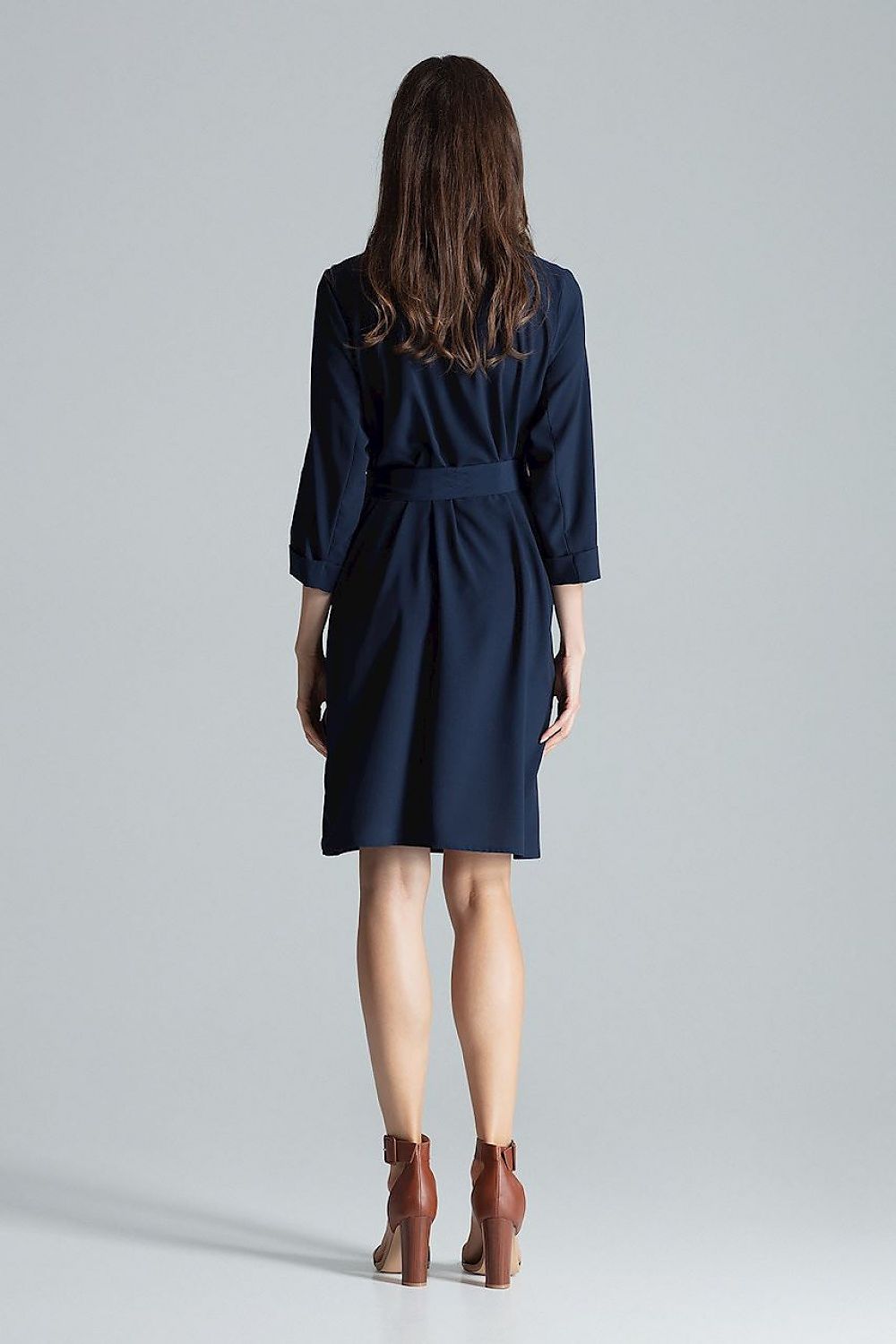  Sukienka Model M680 Navy - Figl 