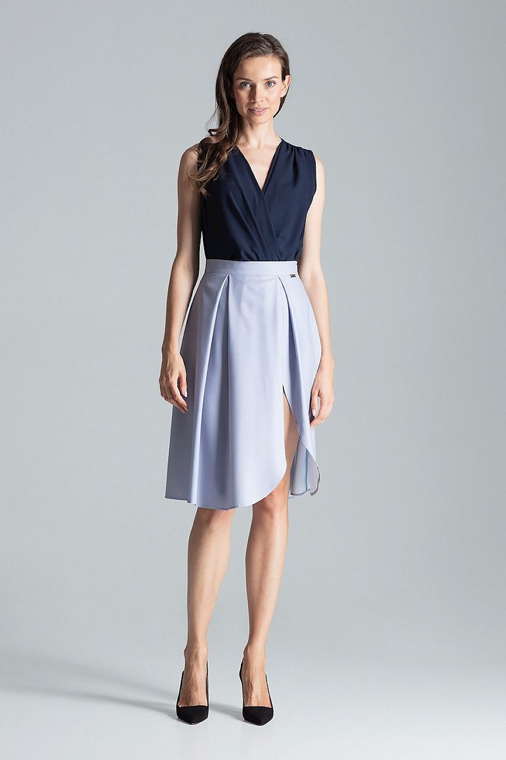  Spódnica Model M675 Grey - Figl 