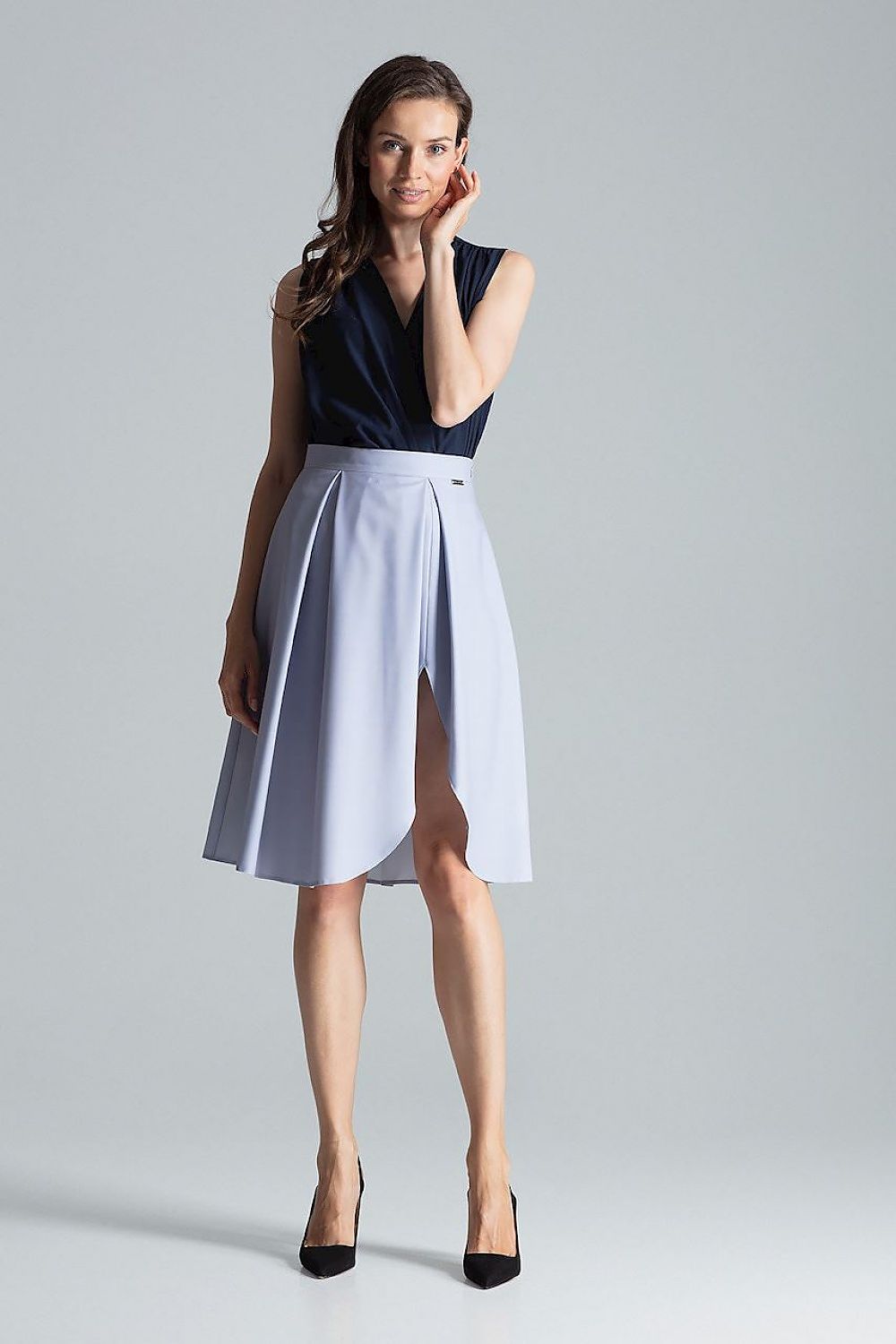  Spódnica Model M675 Grey - Figl 
