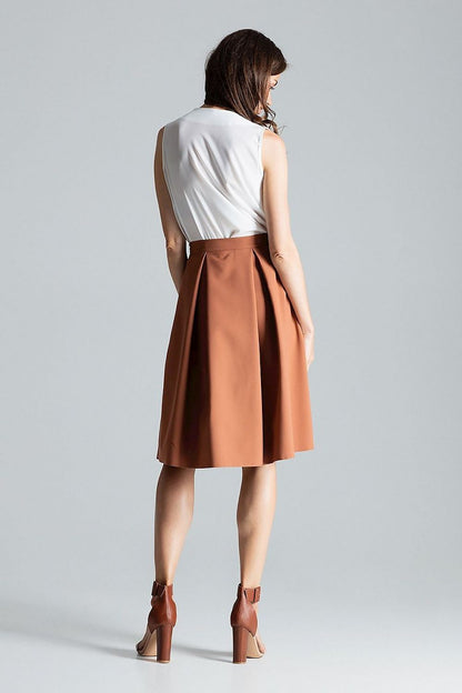  Spódnica Model M675 Brown - Figl 