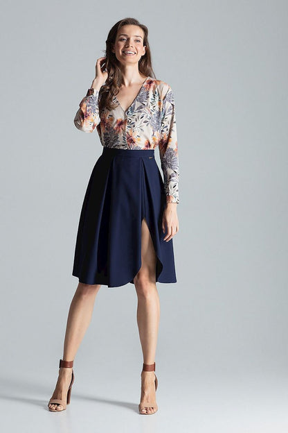  Spódnica Model M675 Navy - Figl 
