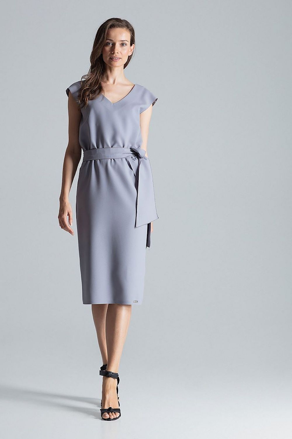  Sukienka Model M674 Grey - Figl 