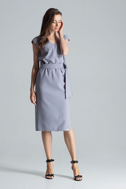  Sukienka Model M674 Grey - Figl 
