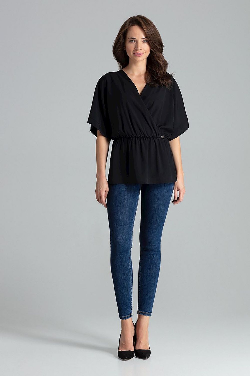   Bluzka Model L063 Black - Lenitif 