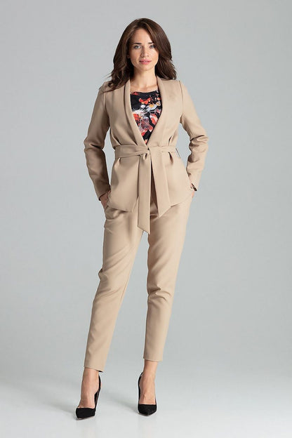   Żakiet Model L061 Beige - Lenitif 