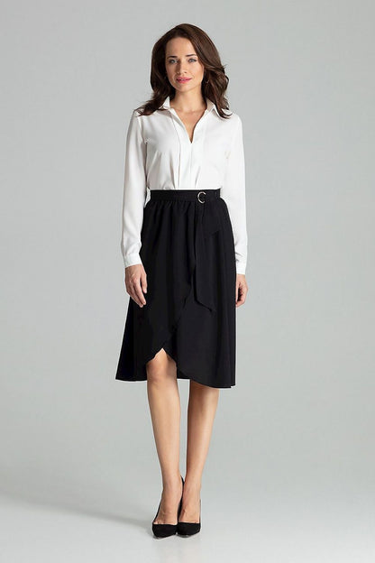  Spódnica Model L060 Black - Lenitif 