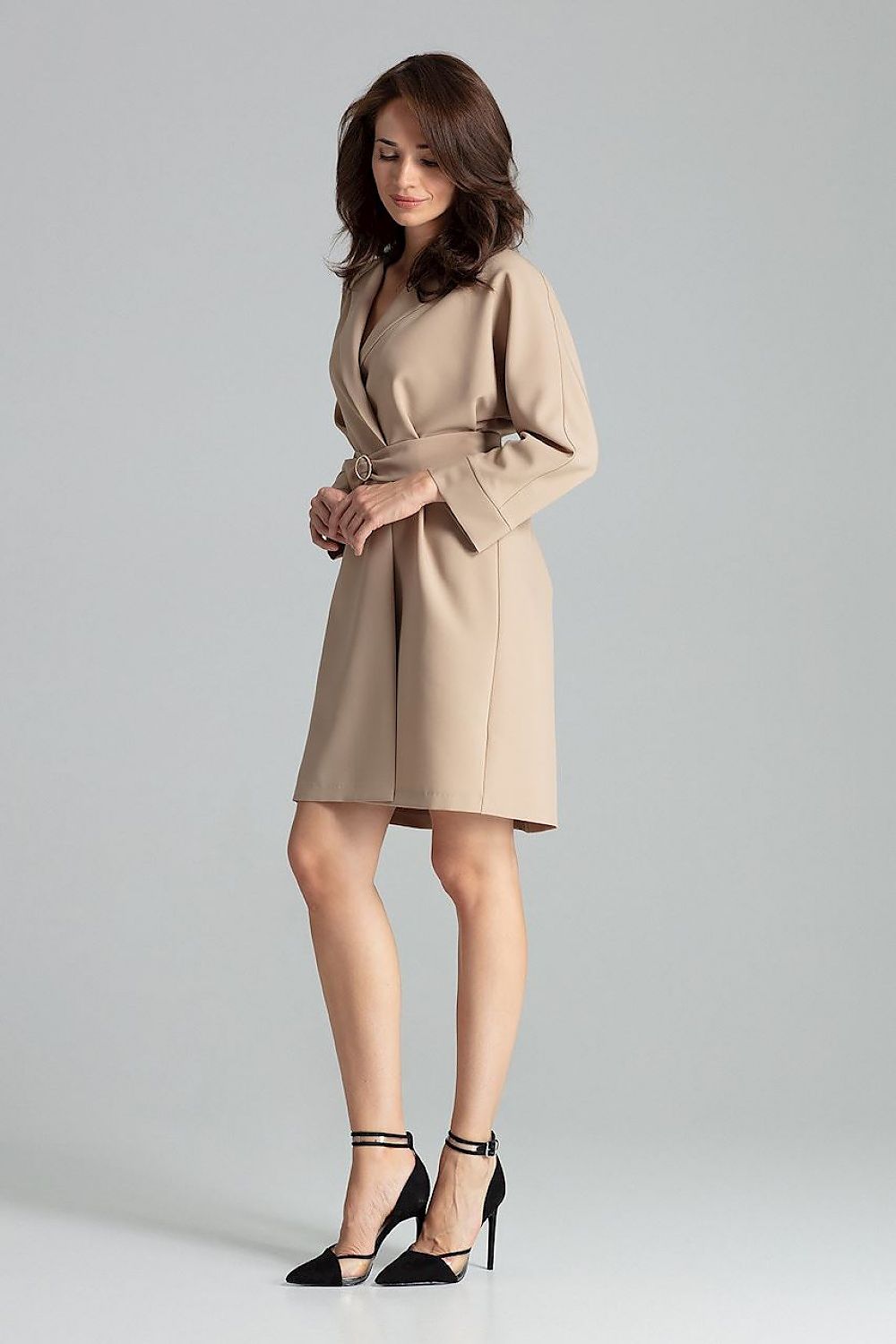  Sukienka Model L058 Beige - Lenitif 