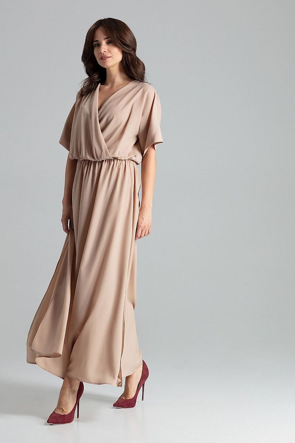 Sukienka Model L055 Beige - Lenitif 