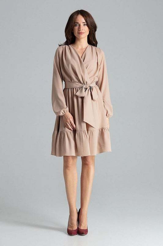   Sukienka Model L053 Beige - Lenitif 