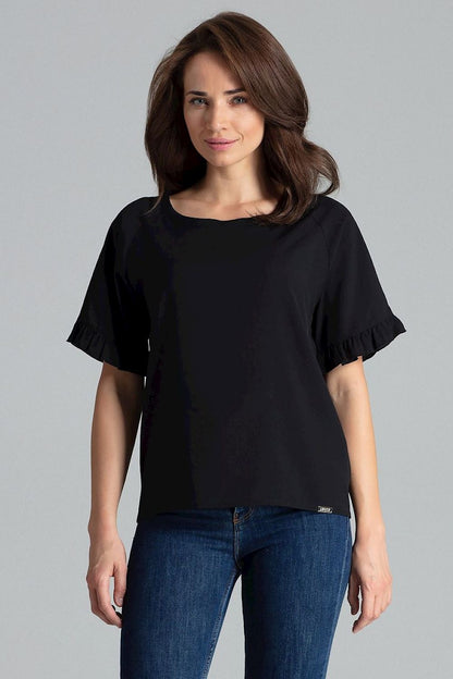   Bluzka Model L052 Black - Lenitif 