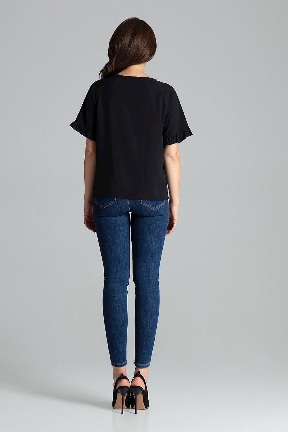   Bluzka Model L052 Black - Lenitif 