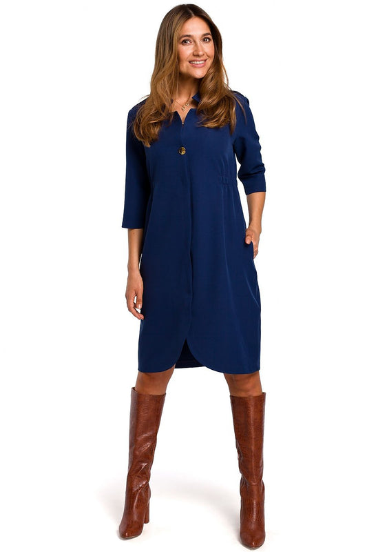  Sukienka Model S189 Navy - Stylove 