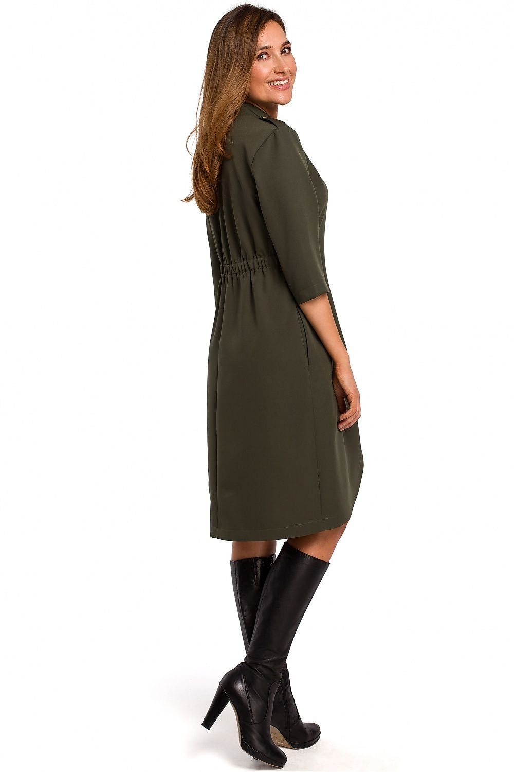  Sukienka Model S189 Khaki - Stylove 
