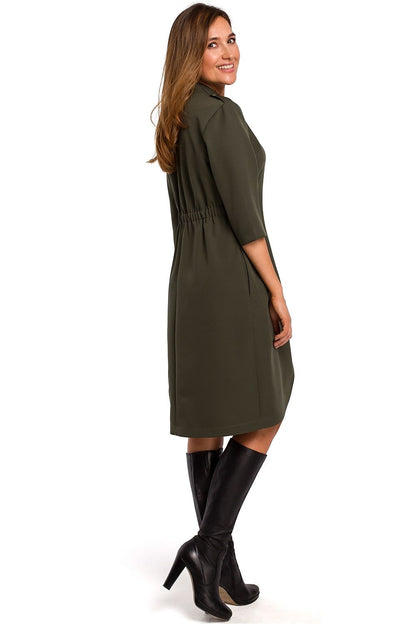  Sukienka Model S189 Khaki - Stylove 