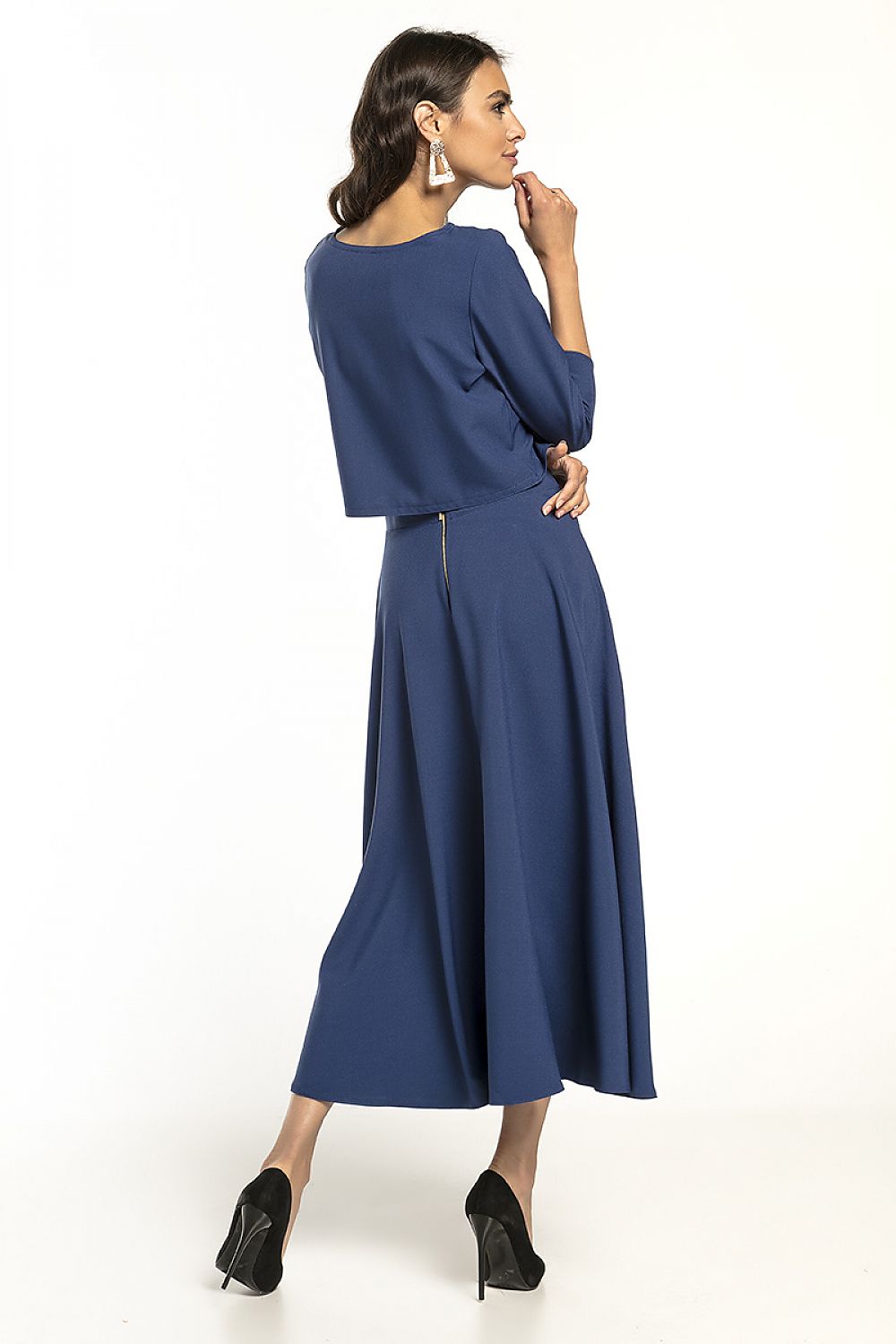   Bluzka Model T286/4 Navy - Tessita 
