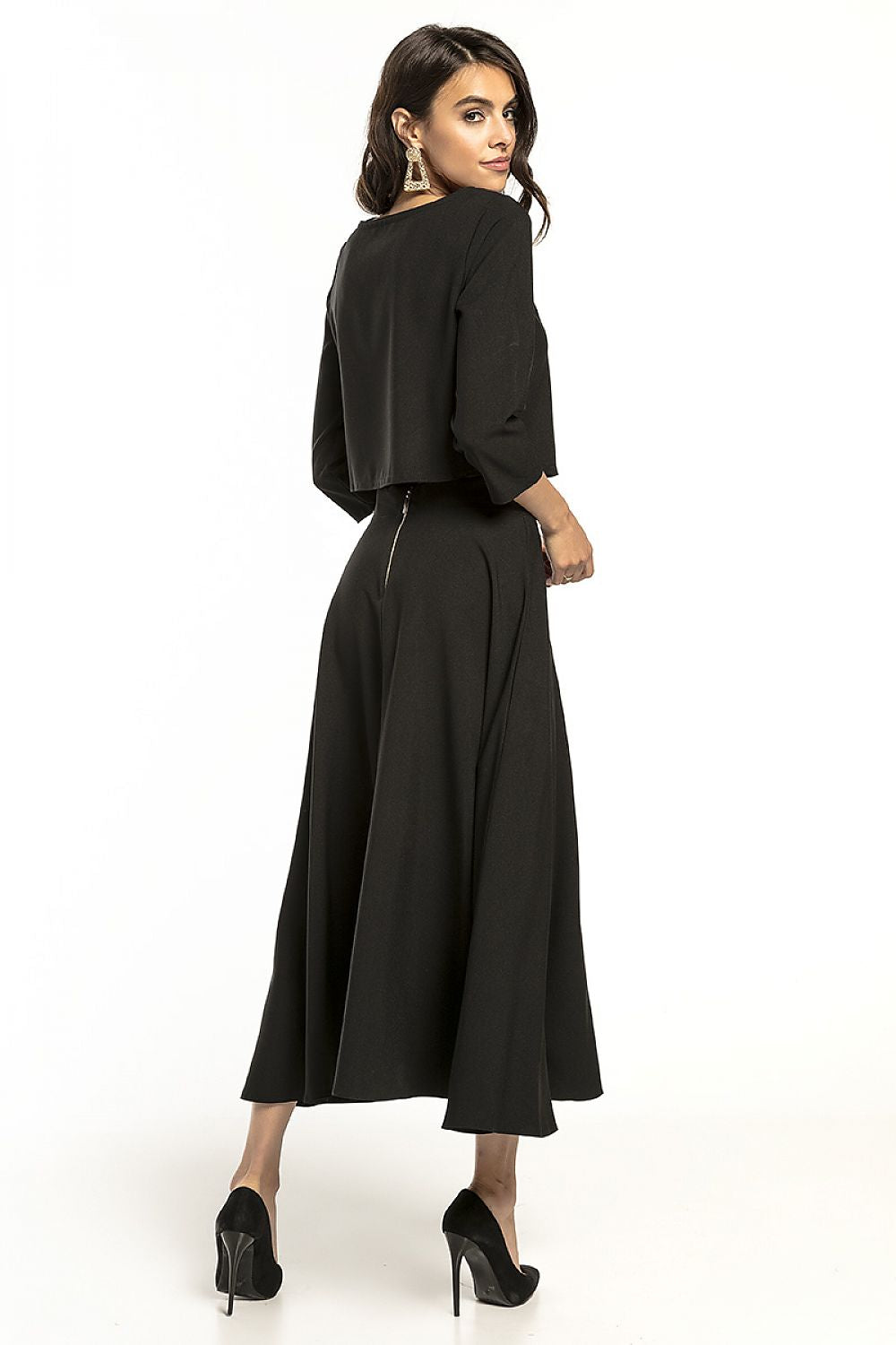   Bluzka Model T286/3 Black - Tessita 