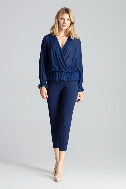   Bluzka Model M690 Navy - Figl 