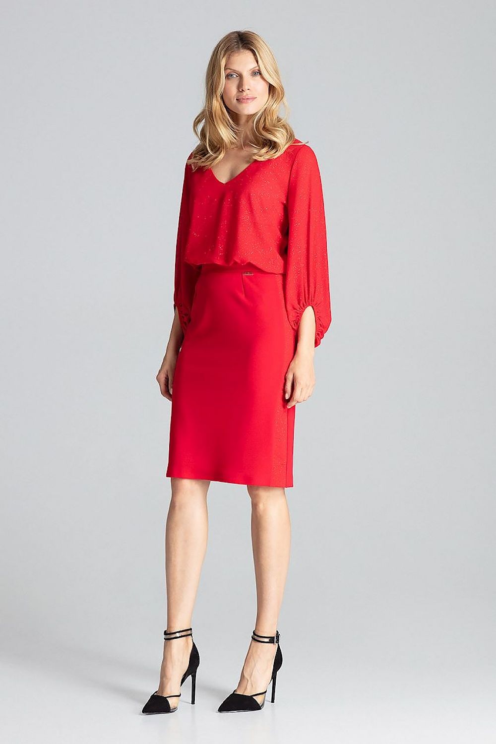  Spódnica Model M688 Red - Figl 