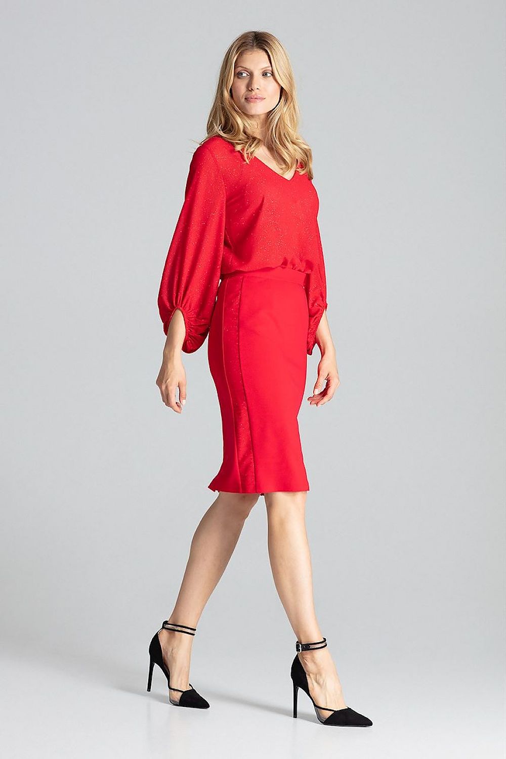  Spódnica Model M688 Red - Figl 
