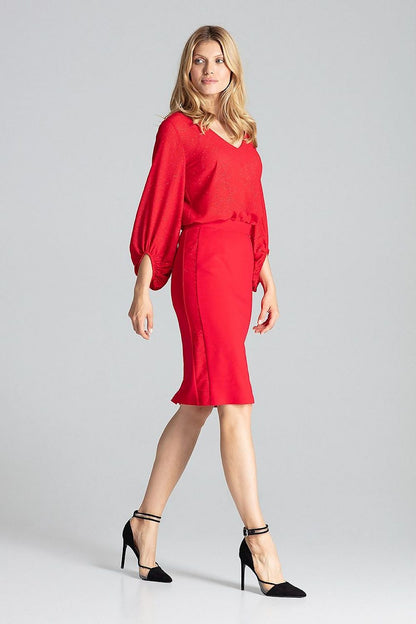  Spódnica Model M688 Red - Figl 