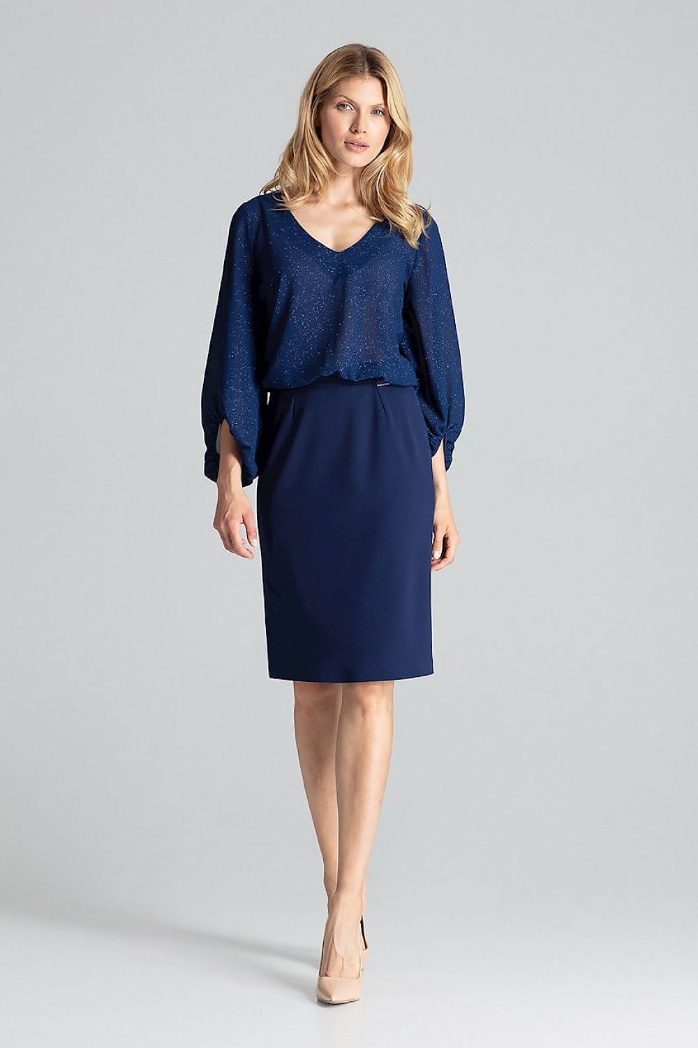  Spódnica Model M688 Navy - Figl 