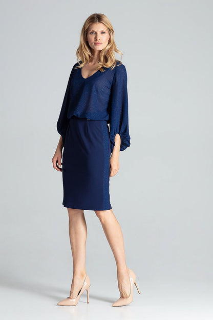  Spódnica Model M688 Navy - Figl 