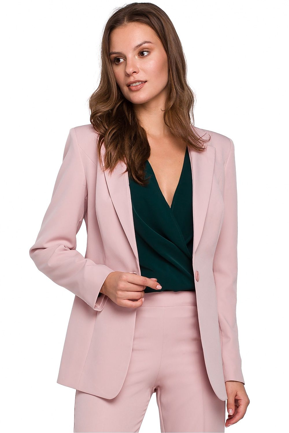   Żakiet Model K036 Dirty Pink - Makover 
