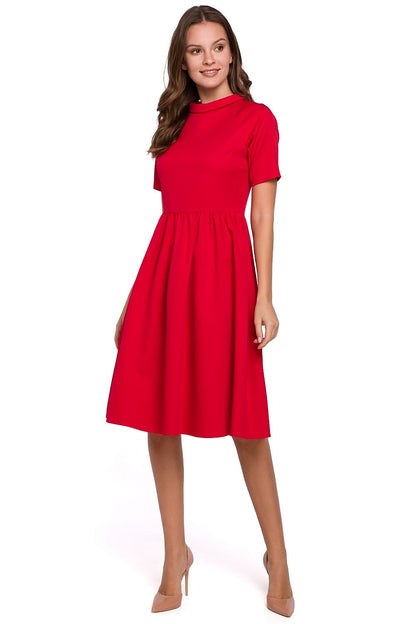  Sukienka Model K028 Red - Makover 