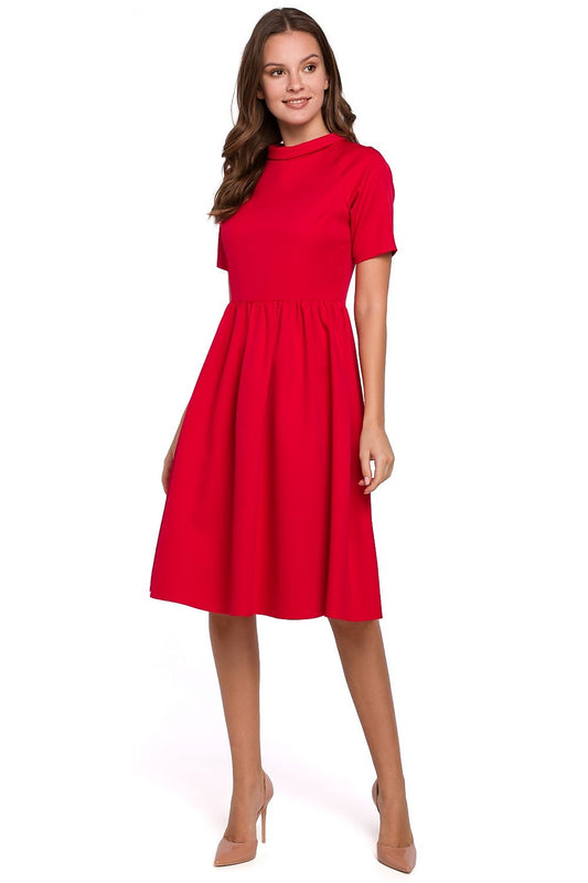  Sukienka Model K028 Red - Makover 